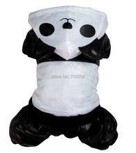 Retail White Panda Pet Dogs Coat  Free Shipping new clothing for dog 2024 - buy cheap