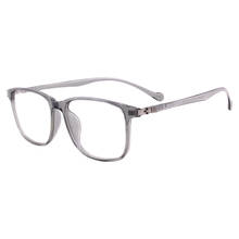 Men Women Fashion Lightweight Square Full Rim Transparent TR90 Glasses Fame For Prescription Myopia Reading Progressive Lenses 2024 - buy cheap