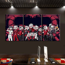 New Game Helltaker Oil Painting Wall Stickers Canvas Artwork Wallpaper Home Decor Wall Painting Wall Cover Christmas Decoration 2024 - buy cheap