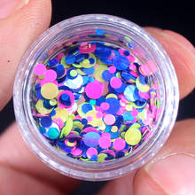 12 Colors Glitter Nail Mirror Glitter Powder Metallic Color Nail Gel Polishing Chrome Pigment Decorations Manicure 2024 - buy cheap