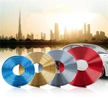 Car Styling Wheel Rims Protector Decor Strip Rubber Moulding Trim Car Vehicle Color Tire Guard Line Auto Accessories 2024 - buy cheap