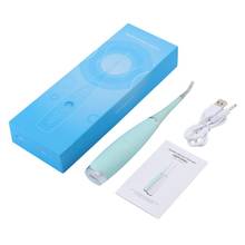 Portátil usb elétrica ultra sônico dental scaler dente ferramenta de cálculo sônico removedor manchas tártaro placa clareamento oral mais limpo 2024 - compre barato