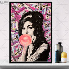 Posters and Prints Amy Winehouse Music Singer Wall Art Poster Canvas Painting Pictures for Home Decoration 2024 - buy cheap