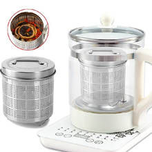 Infusor de té de malla de acero inoxidable reutilizable, colador de té, tetera, filtro de especias, accesorios de cocina 2024 - compra barato