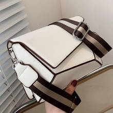 Bolsa de ombro com aba em forma geométrica, bolsa crossbody feminina de couro pu, bolsa mensageiro de viagem 2024 - compre barato