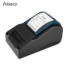 Aibecy Desktop 58mm USB Thermal Receipt Printer Bill Ticket Clear Printing High Speed POS Printer for Supermarket Retail Store 2024 - buy cheap