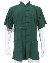 Custom Make Kung fu Tai chi Jacket Wushu Martial arts Wing Chun Shirts Clothing Thick Cotton 10 Colors 2024 - buy cheap