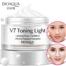 BIOAQUA V7 Toning Light Cream Whitening Skincare Moisturizing Women Face Cream Skin Care Products Anti Acne Whitening Mask 2024 - buy cheap