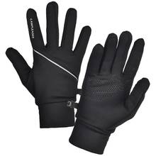 Теплые зимние спортивные перчатки с сенсорным экраном, светоотражающие перчатки для езды на велосипеде, ветрозащитные водонепроницаемые флисовые перчатки, оборудование для верховой езды 2024 - купить недорого