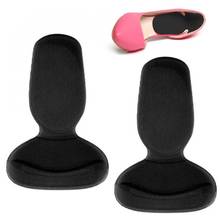 1 Pairs High-Heeled Shoes Pad Super Soft thick Insoles Comfortable Silicone Heel Cushion Protector Feet Care Tools Black 2024 - buy cheap