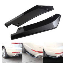 2pcs JDM Carbon Fiber Rear Bumper Canard  Splitter Lip For Mitsubishi Lancer  Evolution EVO X 10 2024 - buy cheap