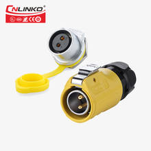 CNLINKO impermeable IP67 redondo 2 Pin montaje en Panel eléctrico enchufe y enchufe con pantalla Led Cable de enchufe hembra conector de alimentación de CA M20 Professional Audio LED Panel Light Strip Connectors 2024 - compra barato