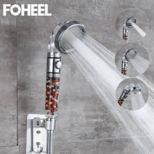 FOHEEL Shower Head Adjustable 3 Mode Shower Head Hand Shower High Pressure Water Saving One Button To Stop Water Shower Heads 2024 - buy cheap