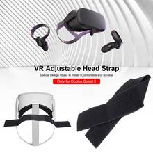 Head Strap For Oculus Quest 2 VR Gaming Headset Adjustable Headband Reduce Head Pressure For Oculus Quest2 Accessories 2024 - buy cheap