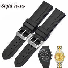 19mm Silicone Rubber Sport Watch Band for Tudor Pelagos Tissot T41 Watch Strap Waterproof Belt Montre Orologio Hombres 2024 - buy cheap