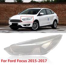 Capqx farol dianteiro para ford focus 2002-2013, 1 peça, abajur, à prova d'água, brilhante, shell cap 2024 - compre barato