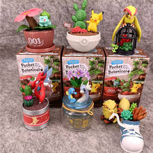 Figuras de Eevee de dibujos animados de Pokemon, juguete creativo de plantas de Pokemon, adornos de paisaje, modelo de colección de elfo de ensueño, 6 unids/set por Set 2024 - compra barato
