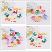 10pcs/lot flat back resin bows fruit  new arrival resin cabochons accessories new arrival 2024 - buy cheap