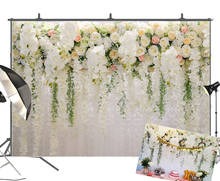 BEIPOTO-fondo fotográfico para fiesta de nacimiento, telón de fondo con flores y rosas, accesorios de estudio para baby Shower y boda 2024 - compra barato