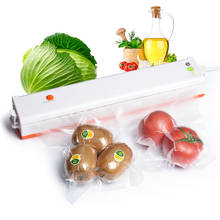 Kitchen Vacuum Sealer Machine Food Saver 220V Electric Home Vacuum Food Sealer China Vacuum Bag Storage Bags 2024 - buy cheap