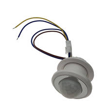 Sensor de movimiento infrarrojo PIR, interruptor de luz de encendido y apagado automático, LED, 110V, 220V 2024 - compra barato