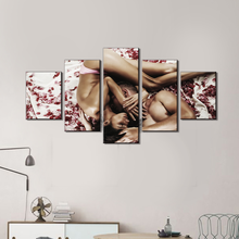 Canvas Painting 5 Piece Erotic Wall Art for Living Room Couple Pictures Prints on Canvas Artwork Home Decor for Bedroom 2024 - buy cheap