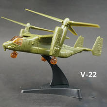 V-22 Osprey V-22 4D, helicóptero, avión, montaje, modelo, rompecabezas, figura de construcción 2024 - compra barato