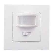 Sensor de movimiento PIR infrarrojo, interruptor de montaje en pared de 220 grados, CA 160 V, con interruptor de encendido y apagado para lámpara LED, herramienta de iluminación del hogar 2024 - compra barato
