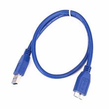 USB 3.0 A To Micro B Cable For WD Seagate For Samsung External Hard Drive Multi-functional Blue B Cable 2024 - buy cheap