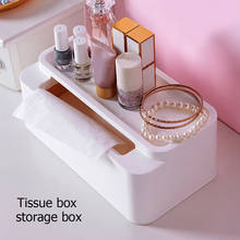 Rectangular Tissue Box Kitchen Living Room Storage Tissue Box Simple White Napkin Holder Case Paper Dispenser Home Decorations 2024 - buy cheap