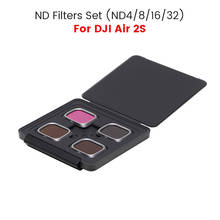In Stock ND Filters Set ND4 8 16 32/ND64 128 256 512 Camera Lens Filters for DJI Mavic Air 2S Drone Filter Accessories 2024 - buy cheap