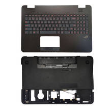 Клавиатура с подсветкой для ноутбука Asus N551 N551JQ N551VW N551JB N551JW N551JX N551ZU N551JK, подставка для рук, верхняя/Нижняя крышка 2024 - купить недорого