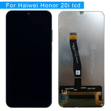 Оригинальный ЖК-дисплей для Huawei Honor 20 Lite, дигитайзер сенсорного экрана с рамкой для Honor 20 Lite 10i 20i, ЖК-экран 2024 - купить недорого