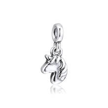 Fits Me Style Bracelet Small Magical Unicorn Dangle Charm Beads for Jewelry Making 925 Sterling Silver Mini Charms Bead rosario 2024 - buy cheap