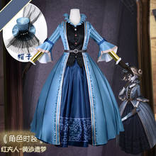 Anime Identity V Madame Red HuangShaYiMeng Marie Royal Countess Regulator Gothic Dress Cosplay Costume Men Halloween Free Ship 2024 - buy cheap