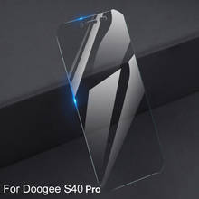 Doogee-Protector de pantalla de vidrio templado S40 Pro, 100% original 9H Premium, no cubre completamente la película del teléfono móvil 2024 - compra barato