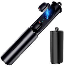 Мини TWS Bluetooth 5,0 наушники 3D настоящие беспроводные стерео наушники с микрофоном наушники HiFi глубокий бас звук беспроводная двойная гарнитура 2024 - купить недорого