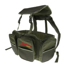 Multifunctional Fishing Seat Bag Box with Harness Rucksack Converter Fishing Bags Nylon Lure Backpack Carp Fishing Tackle Bag 2024 - buy cheap