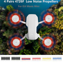 Hélices ligeras plegables 4726F, accesorios de poco ruido para Mini Dron DJI Mavic, 8 Uds., 4 pares 2024 - compra barato