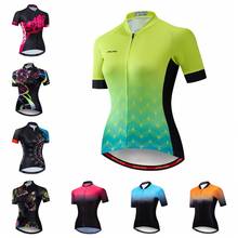 Weimostar-Jersey de Ciclismo de manga corta para mujer, ropa de secado rápido para bicicleta de montaña, Primavera, otoño 2024 - compra barato