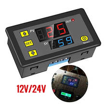 Placa de relé de atraso, módulo de relé, temporizador de ciclo, programável, digital de led, visor de tempo duplo para carro, 0 ~ 999, dc, 12v, 24v 2024 - compre barato