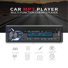 Car Radio 1din Autoradio Aux Input Receiver Bluetooth Stereo  MP3 Multimedia Player Support FM/MP3/WMA/USB/SD Card 3077 2024 - buy cheap