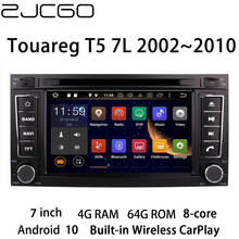 Radio con GPS para coche, reproductor Multimedia estéreo con navegación, DVD, pantalla Android, para Volkswagen, VW, Touareg, T5, 7L, 2002 ~ 2010 2024 - compra barato