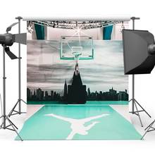 Mehofoto Basketball Court Backdrop for Photography Lighting Background for Children Photographers Photo Shoot S-1173 2024 - buy cheap