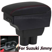 For Suzuki Jimny Armrest box Interior 2007-2015 Parts special Retrofit parts Car Armrest Center Storage box with USB LED light 2024 - buy cheap