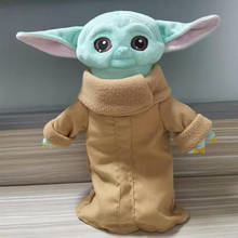 Disney Movie Star Wars Cartoon Baby Yoda Stuffde Toy Master Yoda  Soft Plush Animal Dolls 25/30cm Gift for Kids Little Surprise 2024 - buy cheap