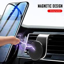 Soporte magnético Universal de teléfono para coche, accesorio de Metal para IPhone, con forma redonda, GPS 2024 - compra barato