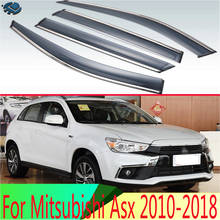 Visera Exterior de plástico para Mitsubishi Asx 2010-2018, parasol para ventana, protector contra la lluvia, Deflector, 4 Uds. 2024 - compra barato