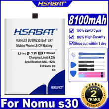 HSABAT-batería S30 para Nomu S30, 7600mAh ~ 8100mAh, para Nomu S10 2024 - compra barato