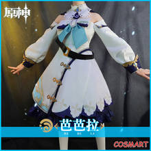 Anime Genshin Impact Barbara Game Suit Lovely Dress Gorgeous Uniform Cosplay Costume Halloween Party Outfit For Girls Women 2020 2024 - buy cheap
